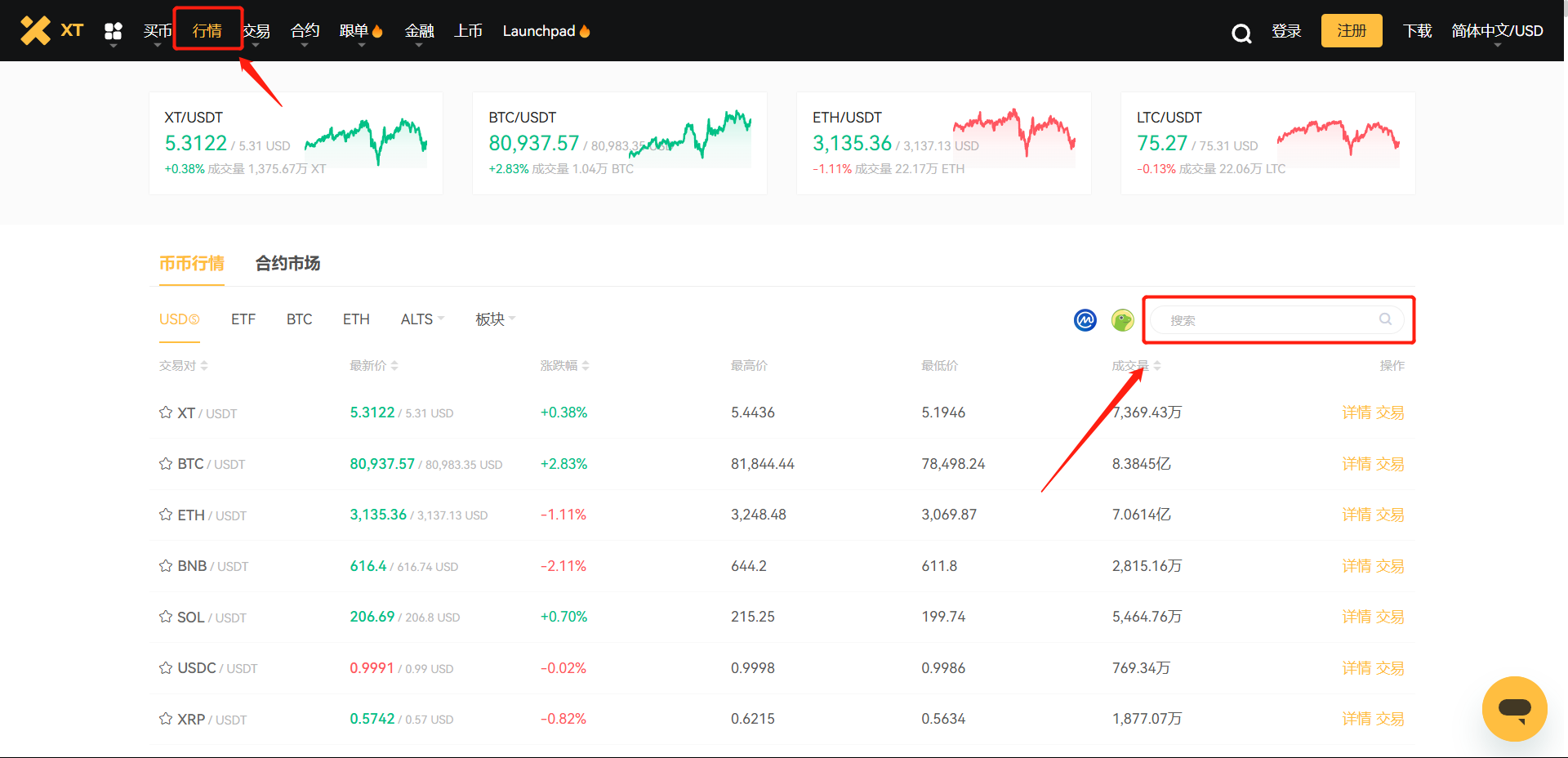 如何在XT进行现货交易？ – 帮助中心