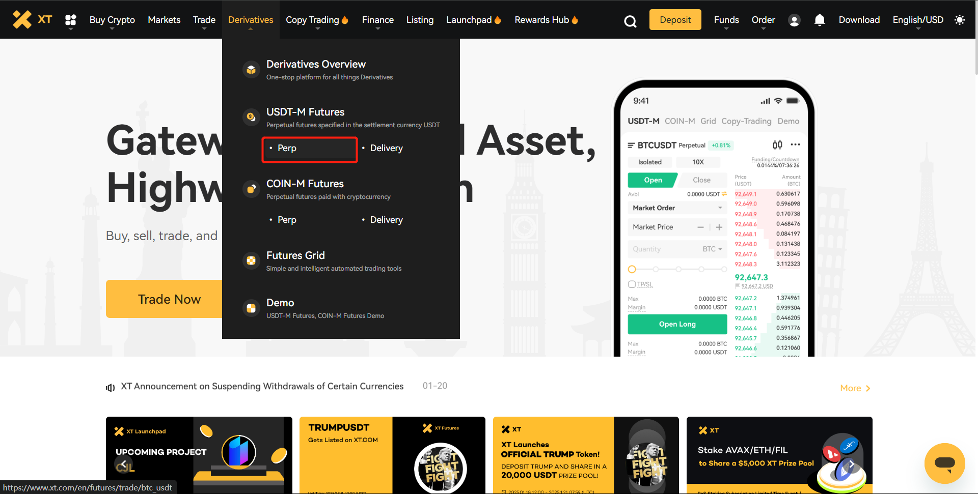 USDT-M 무기한 선물 및 XT에서 USDT-M 선물 거래하는 방법 – 고객센터