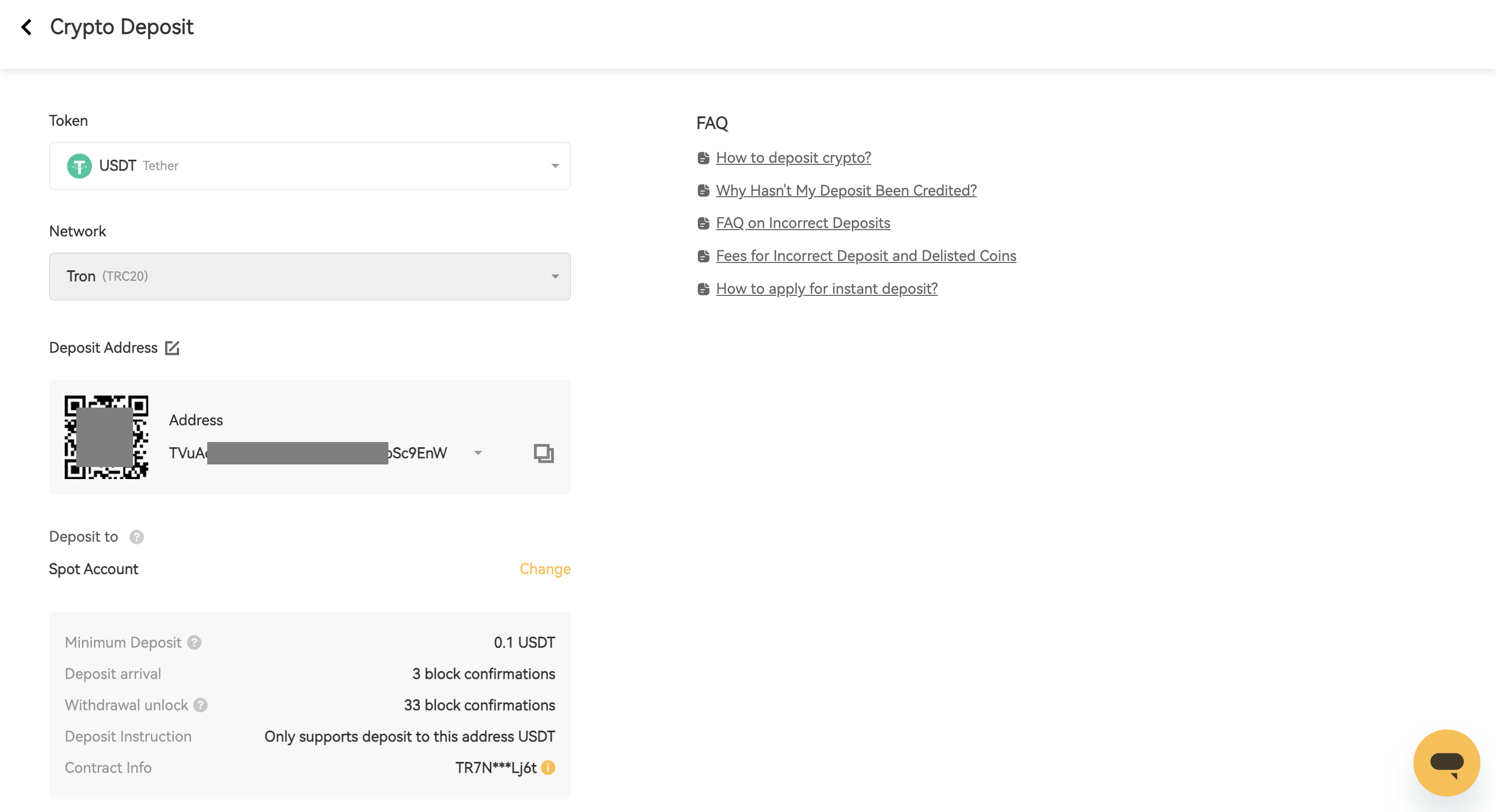 XT 계정에 암호화폐 입금하기 (웹 & 앱) – 고객센터