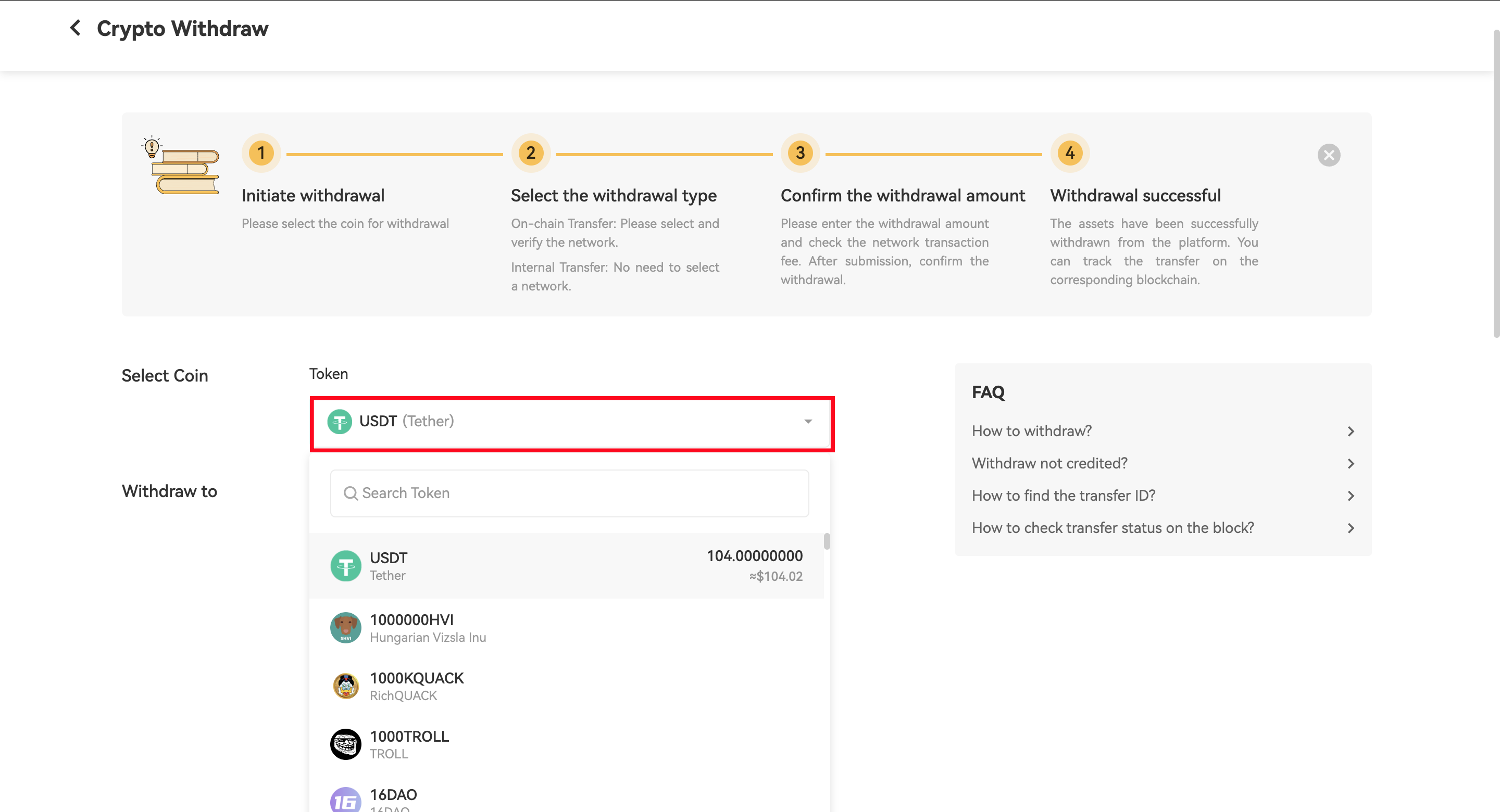Cómo retiro criptomonedas en XT (WEB y APP)? – Centro de asistencia
