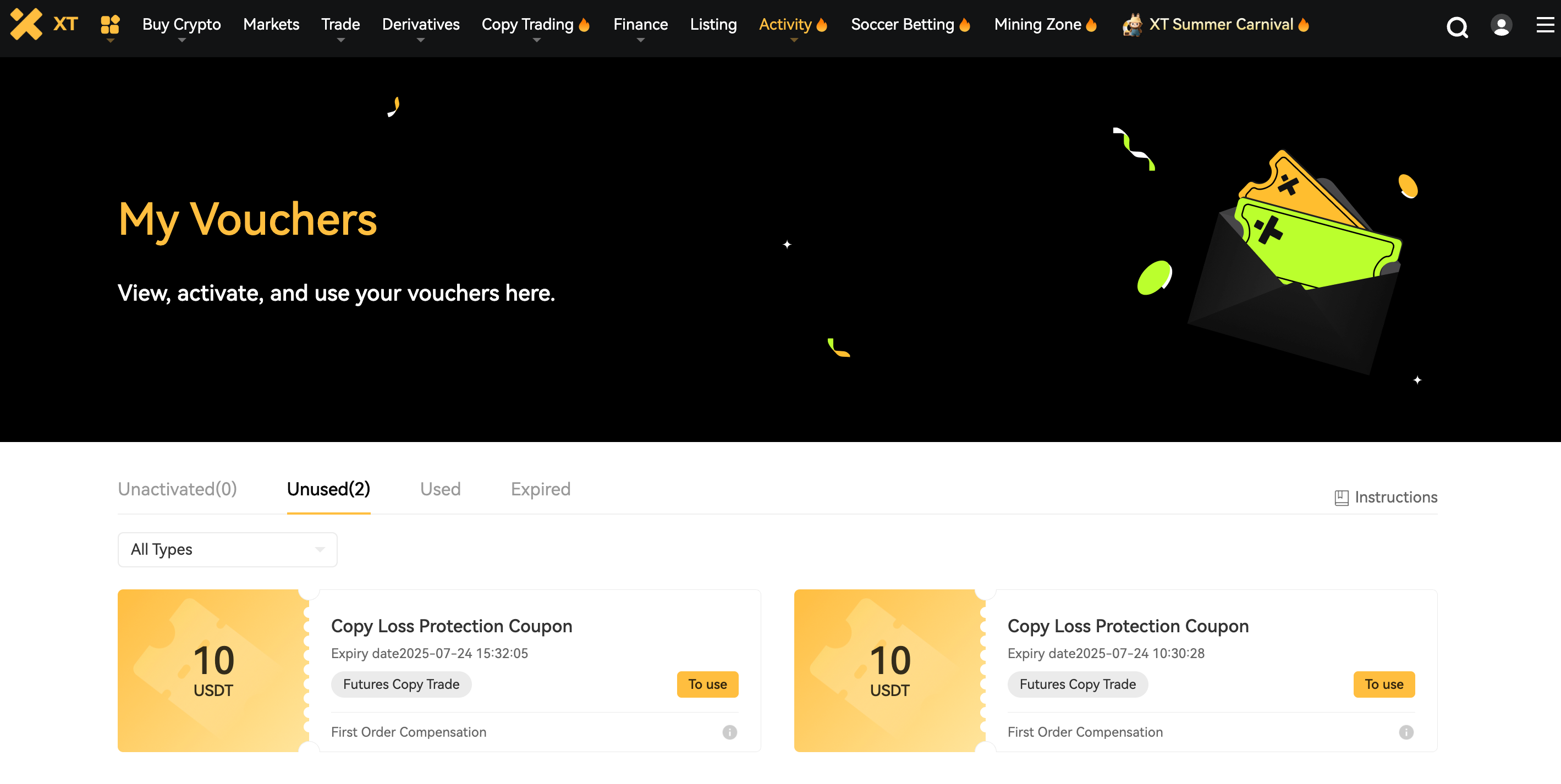 Copy Trading Loss Protection Voucher Usage Rules and Operation Guide – Help  Center