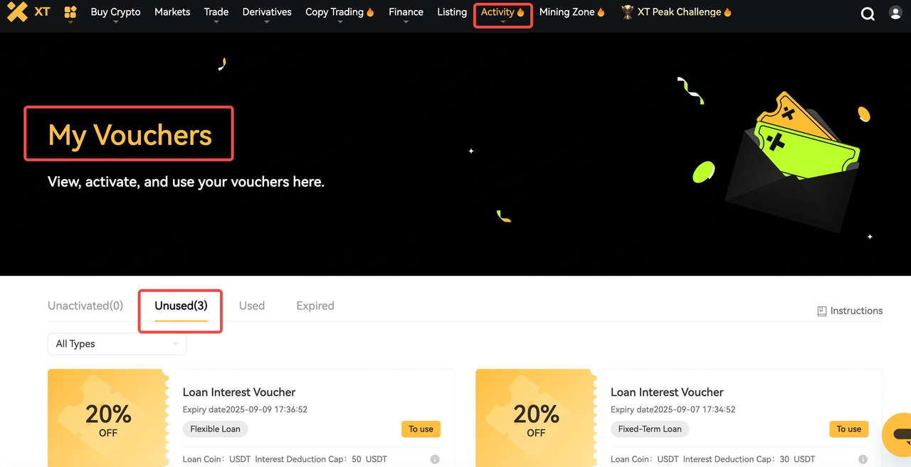 XT Loan Interest Voucher Instructions & User Guide – Help Center