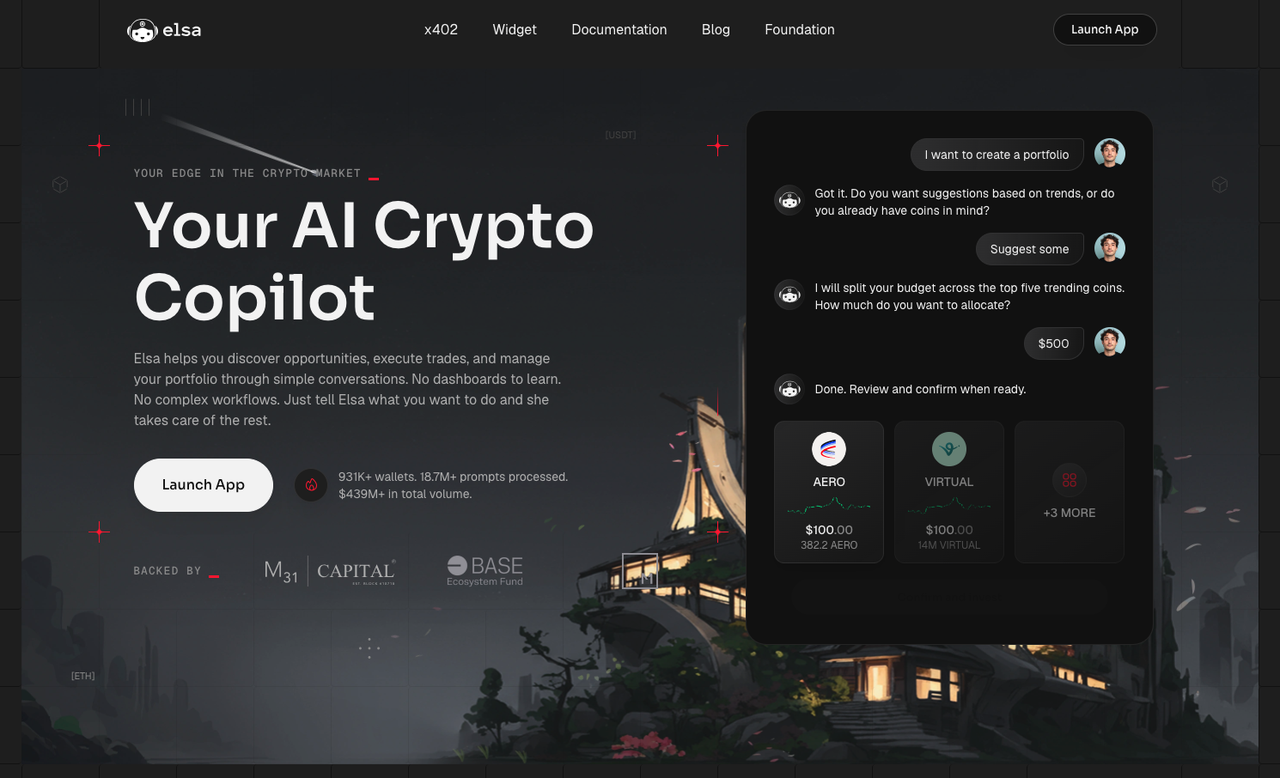 一文读懂HeyElsa：基于意图的AI DeFi 执行层– 帮助中心